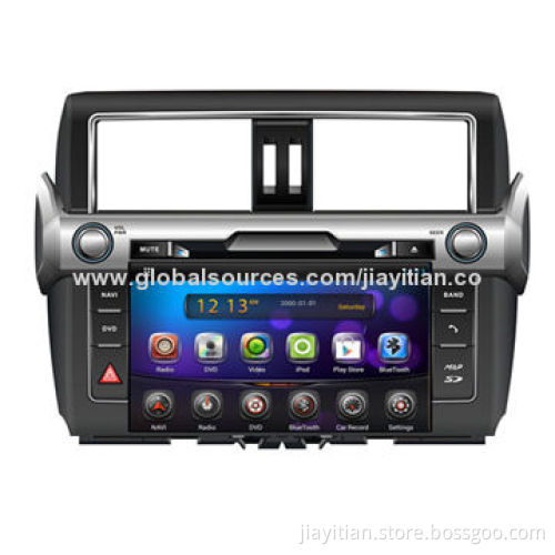 9" Android Car GPS Navigation for Toyota Prado 2014 with Non-root Mirror Link/OBD II/1024x600HD/DVR